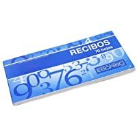 Flojim 7018- 12 Talonarios Recibo - 21 x 10 cm- 70 hojas